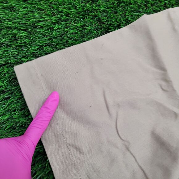 DICKIES Button Shirt XL 26x31 Tan Baggy - Picture 4 of 14